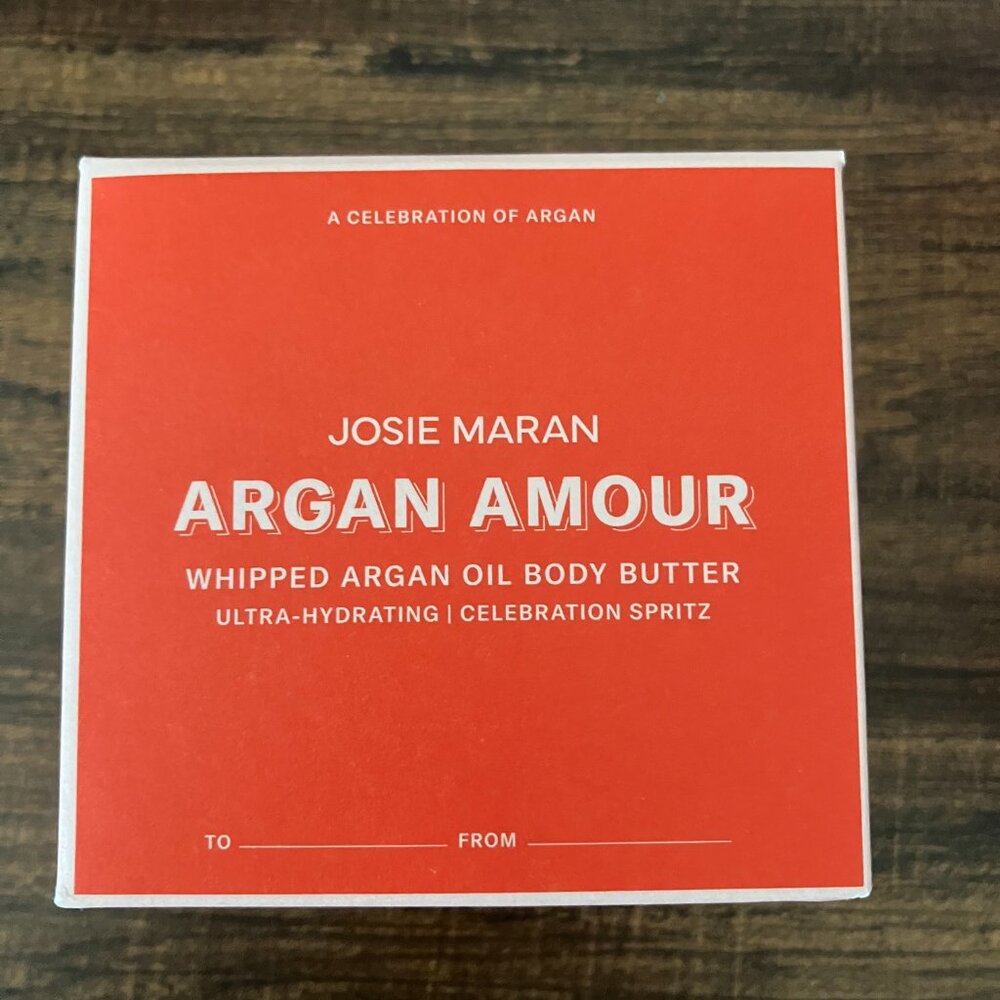 Josie Maran Spread Joy Whipped Argan Body Butter w/Box 13.5oz - Spritz